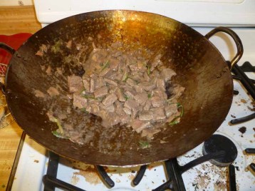 Stir-Fried Ginger Beef All Cooked
