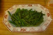 Green Beans Cooked In Olive Oil & Salt