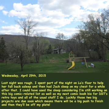 Wednesday, April 29th, 2015